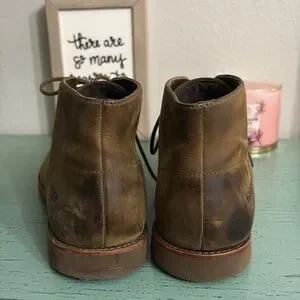 UGG | Shoes | Mens Brown Leather Ugg Boots Sz 15 Box 17  display picture 2